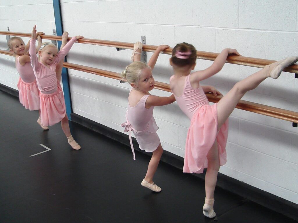 Preschool ballet class at HPAC